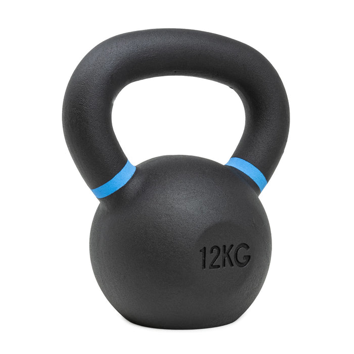 12KG - Kettlebell, Black Powder Coated
