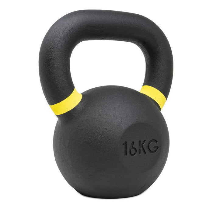 16KG - Kettlebell, Black Powder Coated