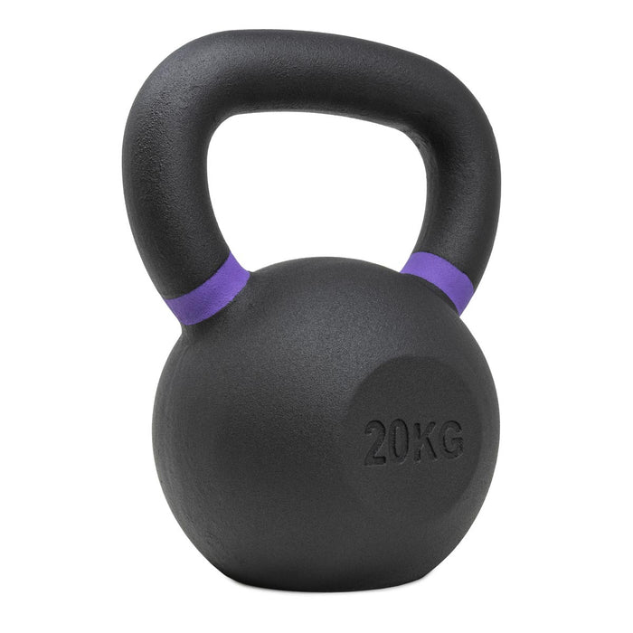 20KG - Kettlebell, Black Powder Coated