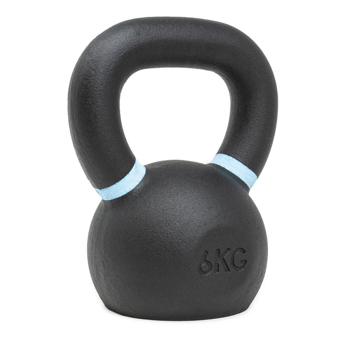 6KG - Kettlebell, Black Powder Coated