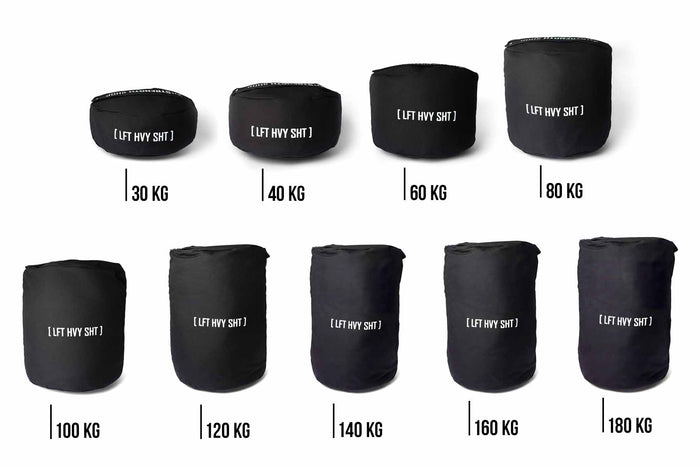Strength Shop Strongman Sandbags V3 – 1050D Cordura (30–180 kg) - Strength Shop
