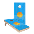 Sunset Waves Star Cornhole Boards, - American Cornhole Association