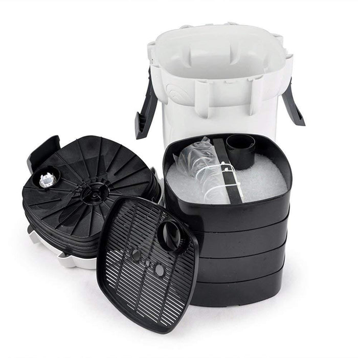 Sunsun HW-3000 3000l/h External Canister Filter Fish Tank Aquarium with UV + Flow Control