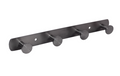 SUS304 4pcs Robe Hook - Grey