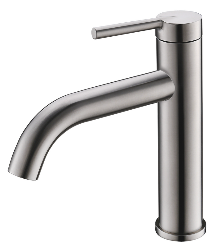 SUS304 Basin Cold Tap - Satin