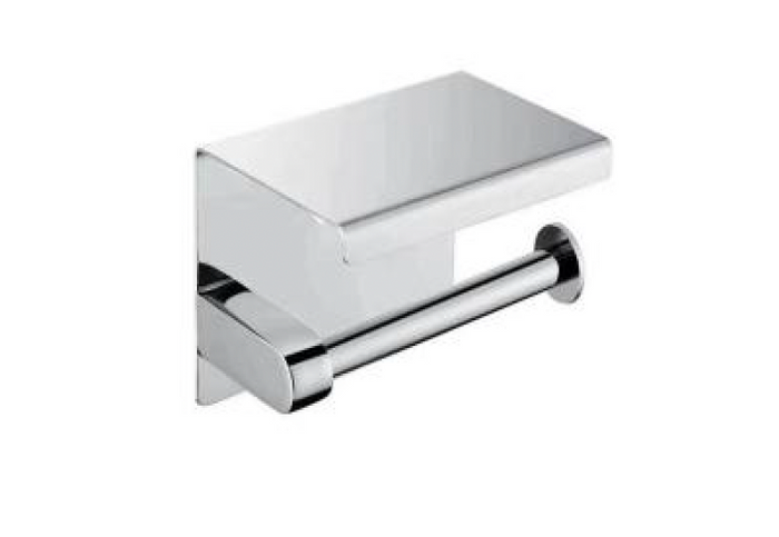 SUS304 Paper Holder with Shelf - Polish