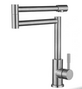 SUS304 Retractable Swivel Pillar Sink Tap