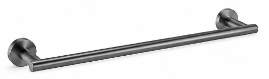 SUS304 Single Towel Bar (L600mm) - Grey