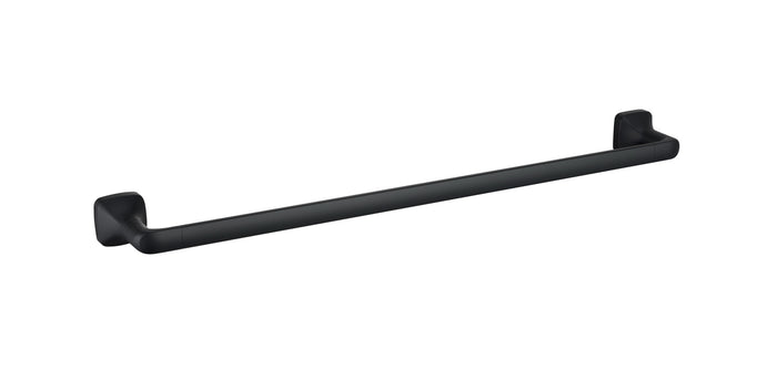SUS304 Single Towel Bar (L600mm) - Matt Black