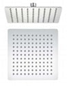SUS304 SQUARE Rain Shower Head 16" - Matt Black