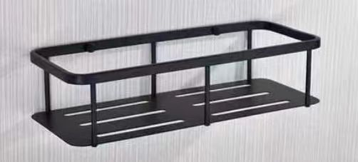 SUS304 Straight Multi-Purpose Basket - Matt Black