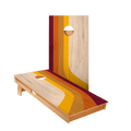 Swashed Stripes Star Cornhole Boards, - American Cornhole Association