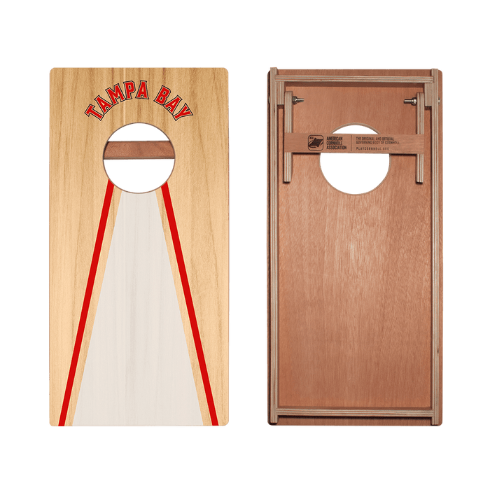 Tampa Bay Football Gameday Backyard 1x2 ft Cornhole Board Set - WACA - 500452 - WB | American Cornhole Association
