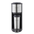 Tazza Pour & Go Single Cup Coffee Machine with Grinder