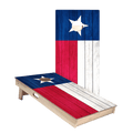 Texas Flag Star Cornhole Boards - ACA - 000036 | American Cornhole Association