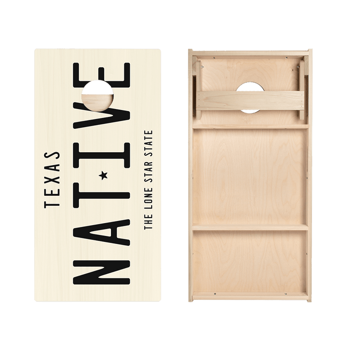 Texas Native Star Cornhole Boards, - American Cornhole Association