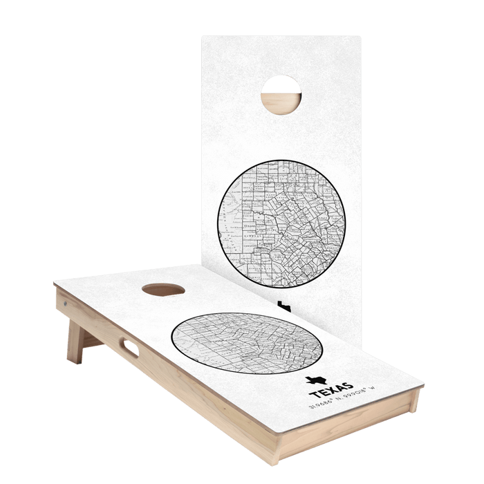Texas State Map Star Cornhole Boards, - American Cornhole Association
