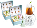 Tea Over Ice Pitcher Set Sampler 10pk bundle, one pitcher set and two Sampler 5pks
