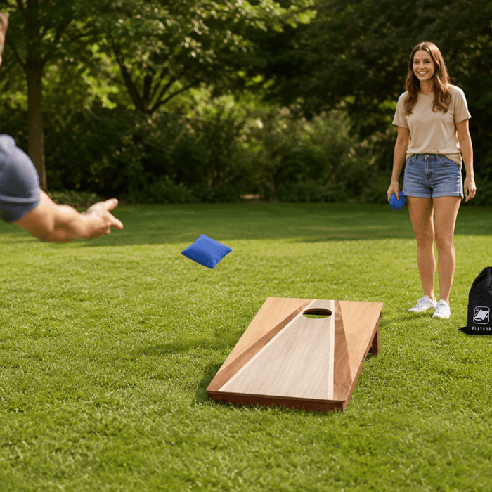 Triangle Beginner Basics 2x4 Cornhole Set with Bags -  | American Cornhole Association