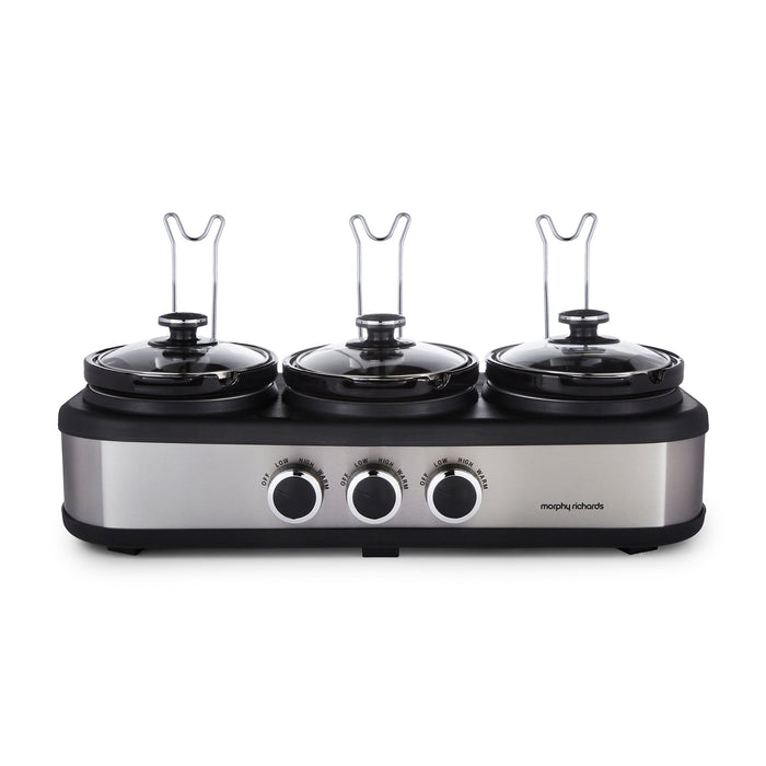 Three Pot Slow Cooker