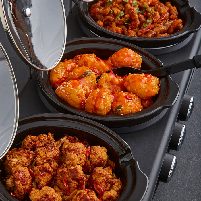 Three Pot Slow Cooker