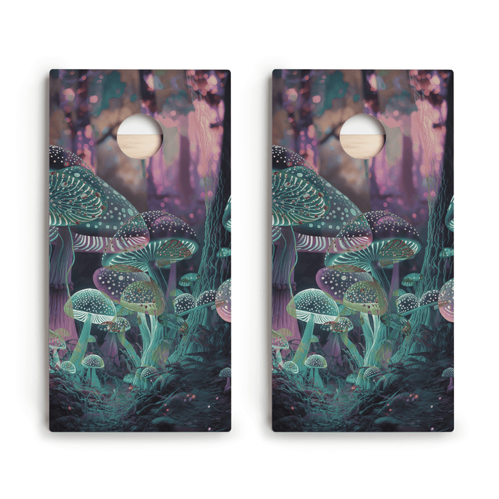 Trippin Garden Star Cornhole Boards - ACA - 000489 | American Cornhole Association