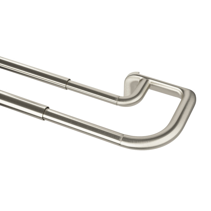 48-88" (122-224 cm) / Matte-Nickel / 3/4" (1.9 cm)