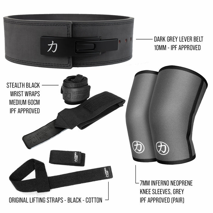 Ultimate Strength Kit - Dark Grey 10mm - Strength Shop