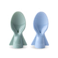 Universal Baby Food Pouch Spoons 2 pack - Cerulean & Sage UK