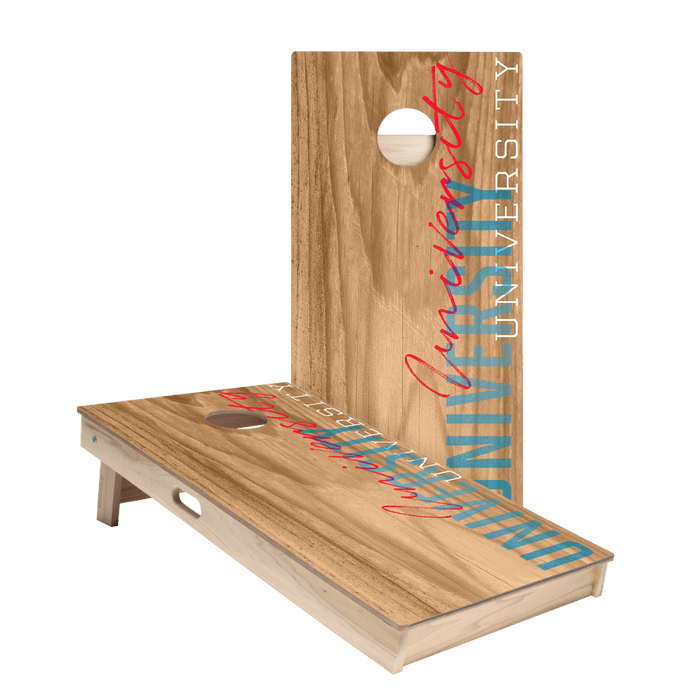 University Campus Gameday Star Cornhole Boards, - American Cornhole Association