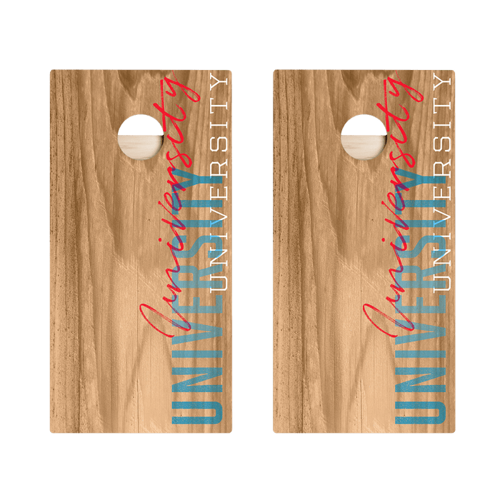 University Campus Gameday Star Cornhole Boards, - American Cornhole Association
