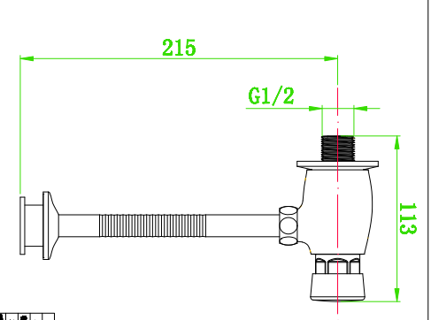 Urinal Flush Valve