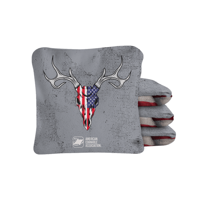USA Deer Rack Synergy Pro Cornhole Bags - Gray 106208-383 | American Cornhole Association