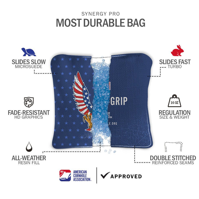 USA Eagle Sig Pro 2x4 Regulation Cornhole Bundle -  | American Cornhole Association