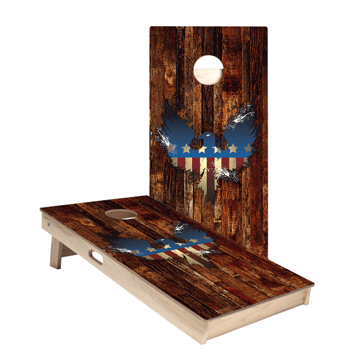 USA Eagle Star Cornhole Boards - ACA - 000008 | American Cornhole Association