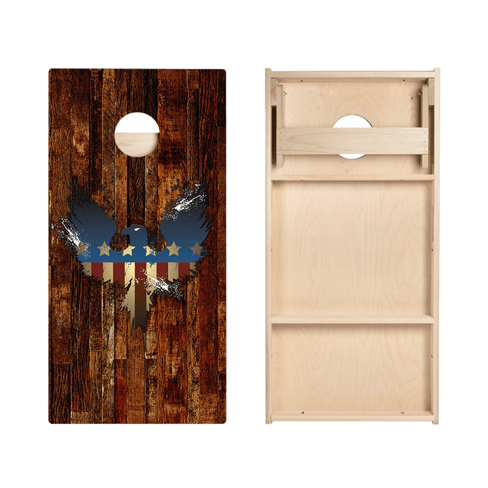 USA Eagle Star Cornhole Boards - ACA - 000008 | American Cornhole Association
