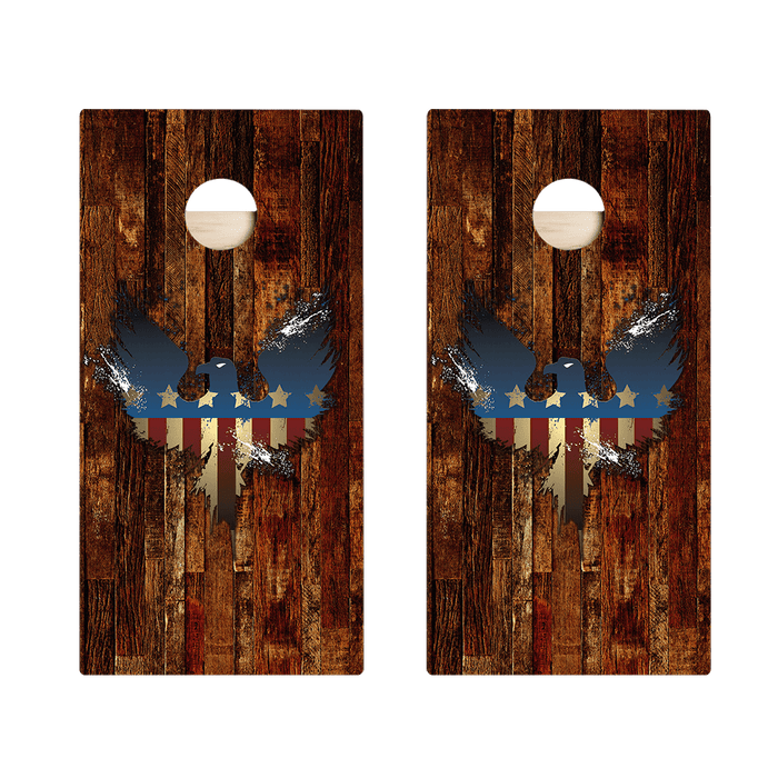 USA Eagle Star Cornhole Boards - ACA - 000008 | American Cornhole Association