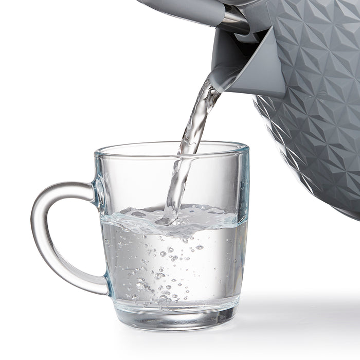 Vector 1.5L Pyramid Kettle - Grey