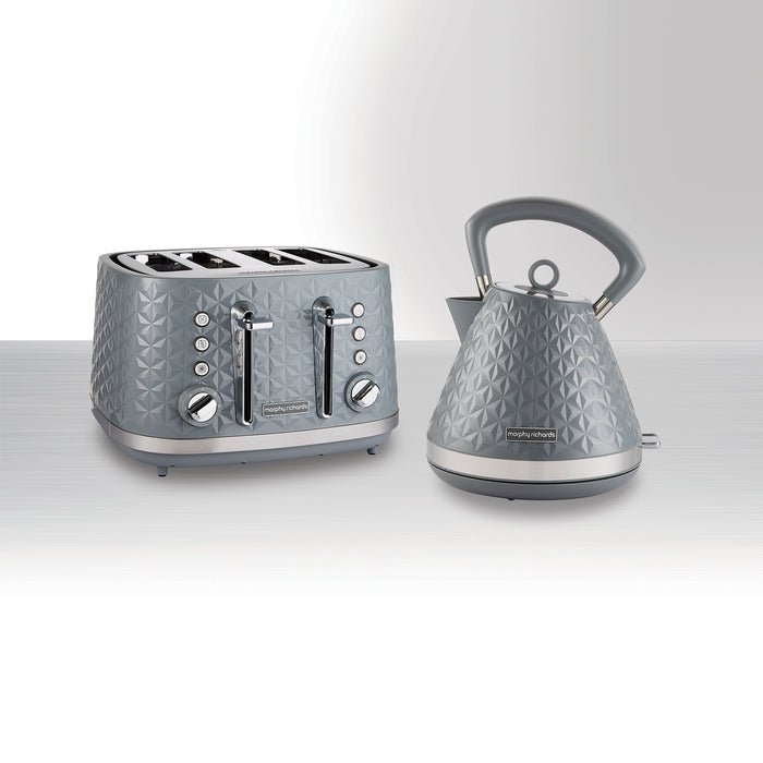 Vector 1.5L Pyramid Kettle - Grey