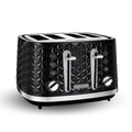 Vector Black 4-Slice Toaster