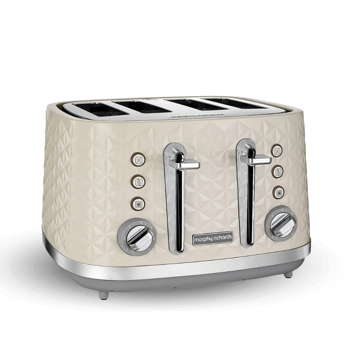 Vector Cream 4-Slice Toaster