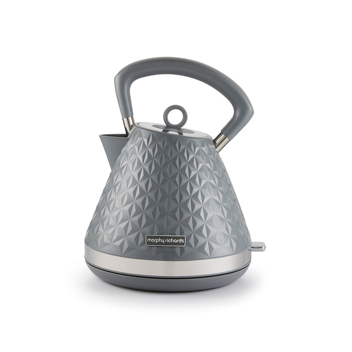 Vector Kettle and Toaster Set - Grey
