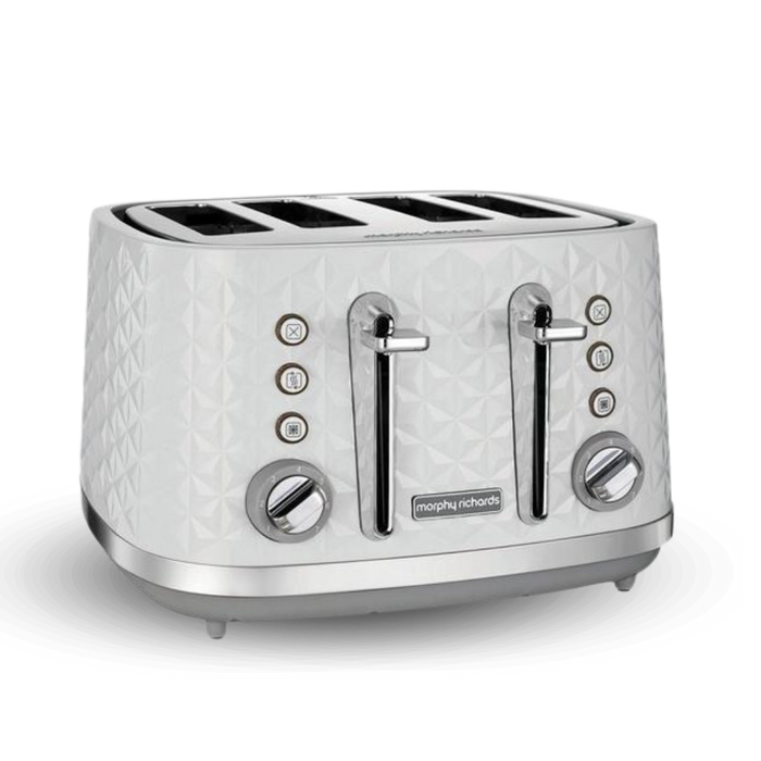 Vector White 4-Slice Toaster