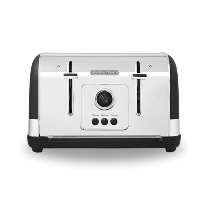 Venture Black 4-Slice Toaster