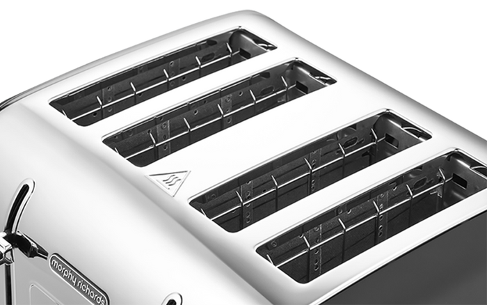 Venture Black 4-Slice Toaster