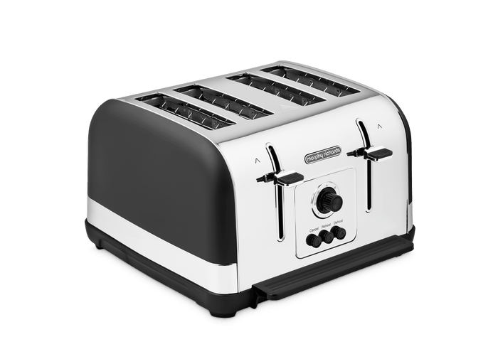 Venture Black 4-Slice Toaster