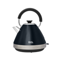 Venture Retro 1.5L Pyramid Kettle - Onyx Black