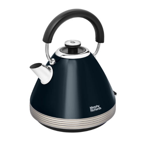 Venture Retro 1.5L Pyramid Kettle - Onyx Black