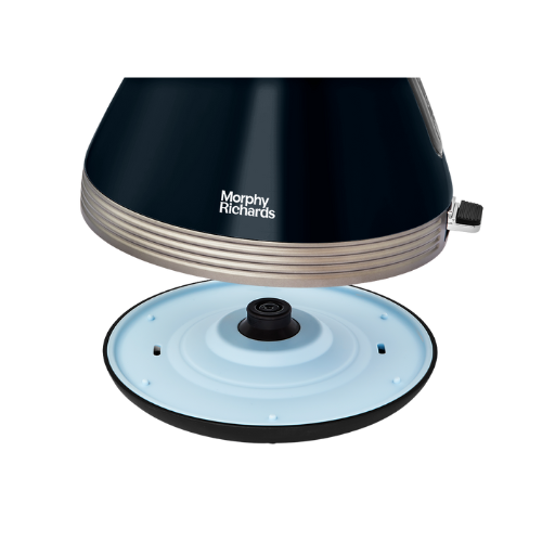 Venture Retro 1.5L Pyramid Kettle - Onyx Black