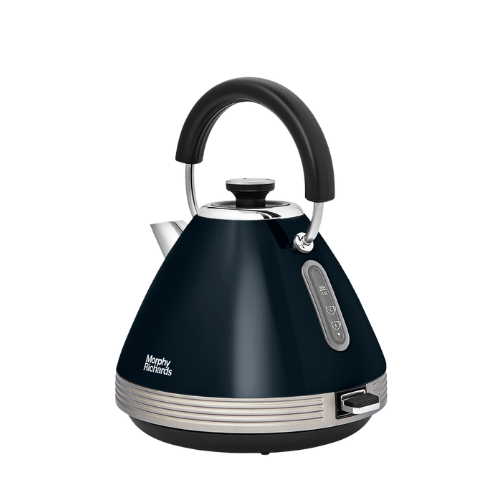 Venture Retro 1.5L Pyramid Kettle - Onyx Black